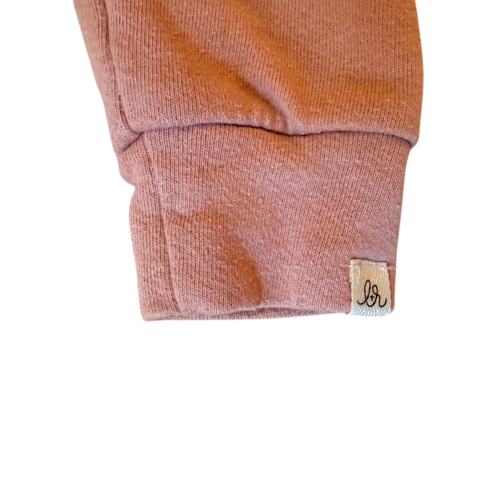 Little Road Co (formerly Lulu &Roo) Pink Hooded Baby Onesie with Ears - Picture 2 of 6